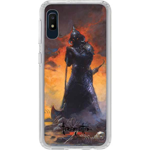 Frazetta Death Dealer Galaxy A10e Clear Case